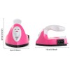 Mini Electric Iron for College Travel, Portable Ceramic Heating Quick