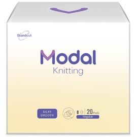 Modal Panty Liners for Women, Regular Daily Liners, Light Absorbency, Breathable & Unscented Period Pads, Sanitary Liner for Women & Teens - 20 Count