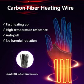 Riloer Beheiztes Handgelenkschienenband, 3-stufig einstellbare Schmerzlinderung Beheiztes Handgelenkschienenband mit USB-DC-Aufladung, rechte Hand mit Massagefunktion