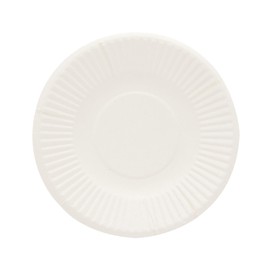 HEIKO 004501020 Paper Plates, 3.9 inches (10 cm), White, Pack of 100