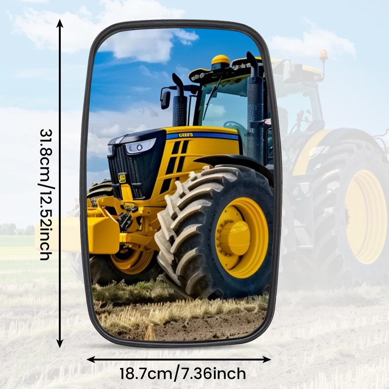 Door Main Mirror, Truck Side Rearview Mirrors - Wide Angle