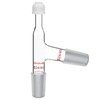 stonylab 3-Way Distillation Thermometer Adapter with 24/40 Joints and Screw