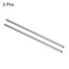 sourcing map 2pcs Linear Motion Rod Shaft Guide 4mm x