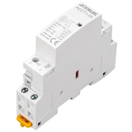 JOYELEC Household AC Contactor, 2P 25A 1NO1NC Automatic 220V/230V 50/60Hz, 2 Pole, 35mm DIN Rail Mount