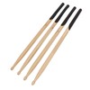 2 Pairs Drum Mallet 5A 7A Wood Drumstick Wooden Drum