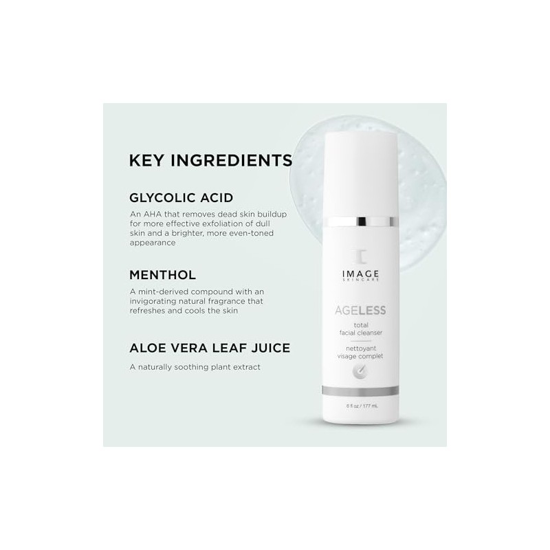 IMAGE Skincare Ageless Total Facial Cleanser, 6 oz.