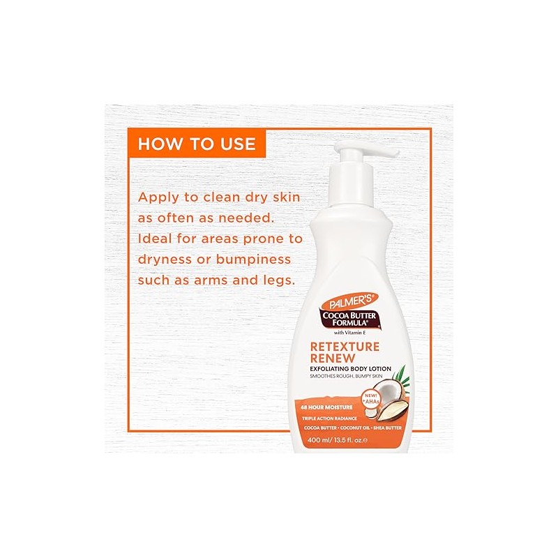 Palmer's Cocoa Butter Formula Retexture & Renew Loción Corporal para