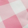 Essifunia Waterproof Checkered Tablecloth Runner Fabric - Rectangle 12x108 Inch