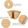 Unibene Bamboo Coffee Filter Holder, Coffee Paper Storage Container Dispenser