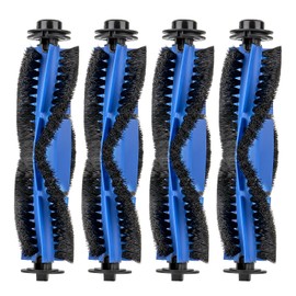 (4 Stück) Walzenbürsten kompatibel mit Eufy RoboVac 11S, 11S Plus MAX, 25C, G10 Hybrid, G20 G20 Hybrid, G30 G30 Hybrid, 30, 30C, 30C MAX, 15C, 15C MAX, 35C, 25C Max, G35+, G40+,G40 Hybrid+ Hauptbürste