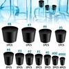 Rubber Stopper - 22 Pcs Solid Rubber Stoppers,11 Assorted Sizes