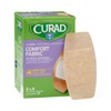 CURAD Comfort Fabric Adhesive Bandages for First Aid, Sterile, 2