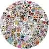 Skull Stickers 100 Pieces for Water Bottles, Stickers for Laptop,