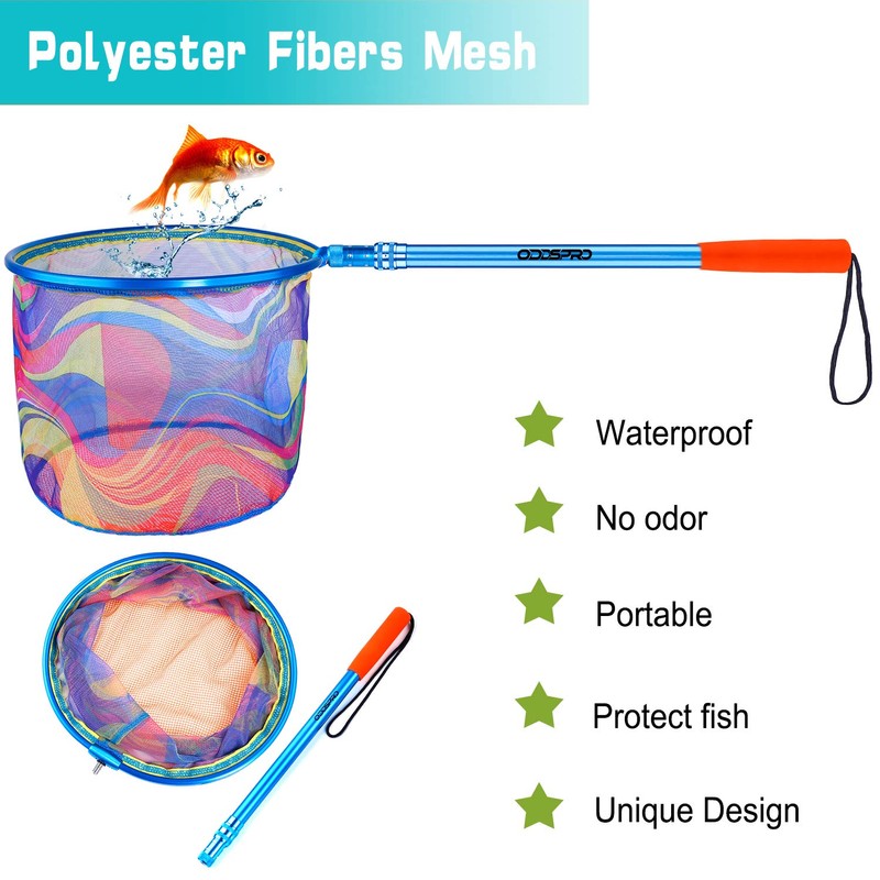 Kids Fishing Net, Telescoping Bait Net, Minnow Net, Butterfly Net