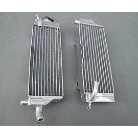 Left + Right Aluminum Radiator for Honda CR500R CR500 CR 500 R 1989 89