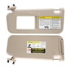 NHILES Left Driver Side Sun Visor Replacement Compatible with Toyota