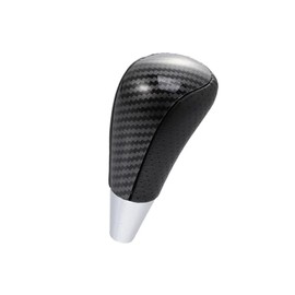 Pomo de palanca de cambio automático para automóvil con patrón de fibra de carbono negro, para Toyota RAV4 Corolla Avalon 4Runner Sienna Tacoma para Lexus ES GS, piezas de repuesto para