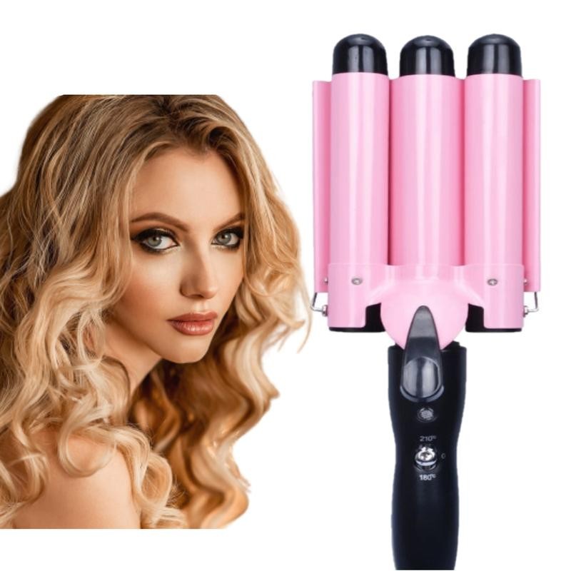 3 Jumbo Barrel Curling Iron Wand 25mm/32mm Hair Waver Temperature