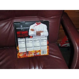 HELL'S KITCHEN hot sauce collection 4 bottle assortment NEW!
