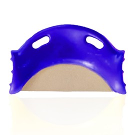 Finishing IPR Strips – Double-Sided Blue 0.25mm Autoclavable QwikStrip Style | Dental Strips for Cement Removal, Finishing & Polishing | Depth Limiting | Ergonomic Grip - 10 Pack