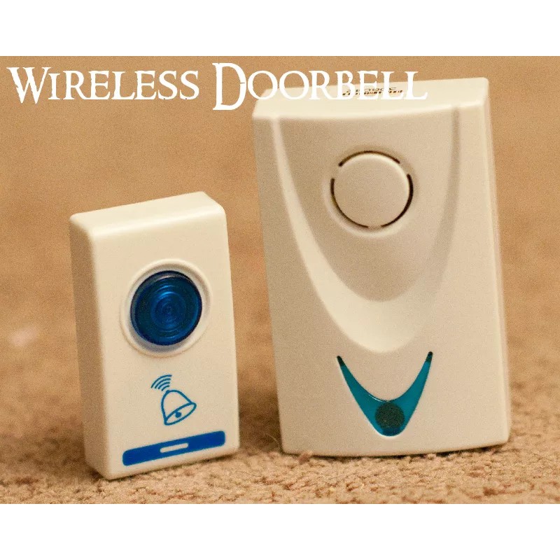 WIRELESS Doorbell Door Bell Chime Sound Dorm Room Portable Travel