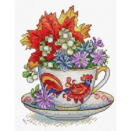 MP Studia Autumn Taste SM-604 MP Studia Counted Cross-Stitch Kit
