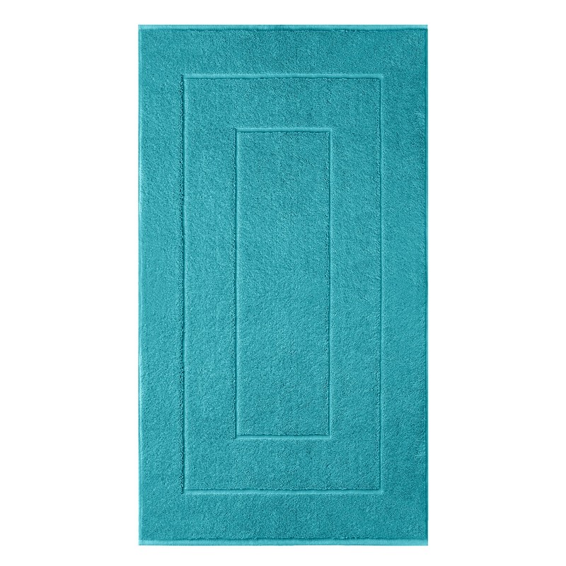 Lashuma Badteppich groß 50x80 cm, London absorbierende Frottee Badgarnitur Nautic