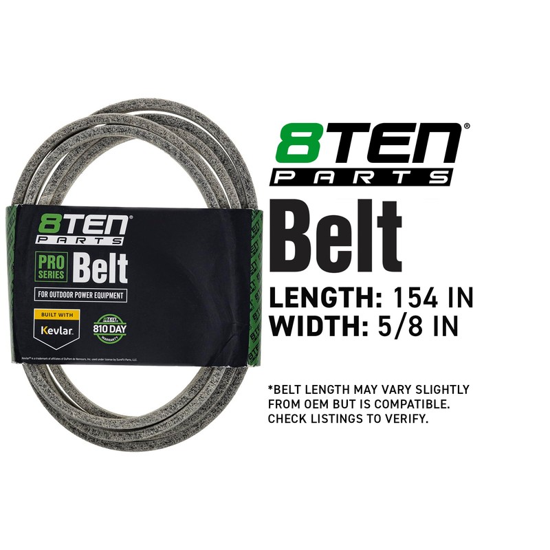 8TEN Deck Rebuild Kit for Husqvarna Poulan 54 inch RZ