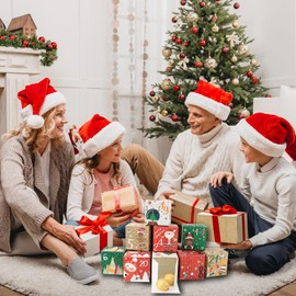 Lihome Diy Advent Calendar - Empty Advent Calendar to Fill Yourself, Christmas Advent Boxes Empty for Kids and Family