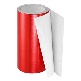 PATIKIL Awning Repair Tape 8m x 20cm Waterproof Canvas Tape High Adhesive Tear Repair Patch Kit for PVC Tarpaulin Tent Awning Fabric RV Sail Boat Cover, Red (7.87" x26.24ft)