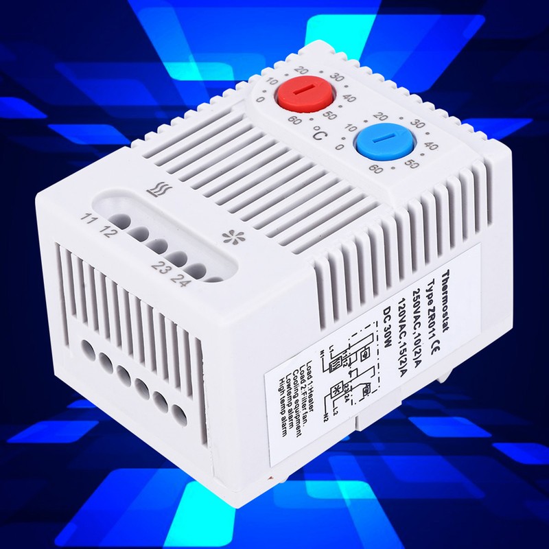Temperature Controller Switch Open/Close Adjustable Mechanical Thermostat 0-60℃ ZR011ZR011