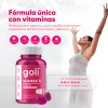 Goli Nutrition Biotina Vitamina C Inositol 60 Gomitas Sabor Cereza
