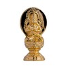 Buddha 大日如来 [Small 6.8 cm (Gold Plated) 仏師: Takeshi Watanabe (Matter