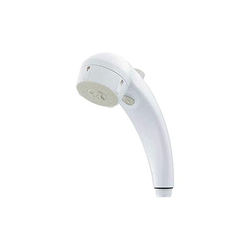 KAKUDAI Shower Head 356-723-W Cleaning Shower for Bath, White