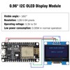 0.96 Inch OLED Display I2C Module Binghe 3 Pcs 0.96