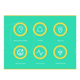 Synpinya 12Pcs Kid Quick Stacking Cups Set Mini Speed Training Game Fun Stacking Cup Fast Paced Game for Girls Easy Install