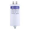 VEXUNGA Motor Capacitor Starting Capacitor 25µF 450V Capacitor 25uF 25uF