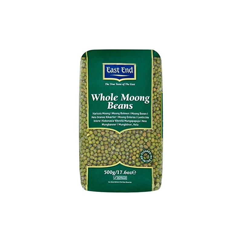 East End Whole Moong Beans (500g) - Pack of 2