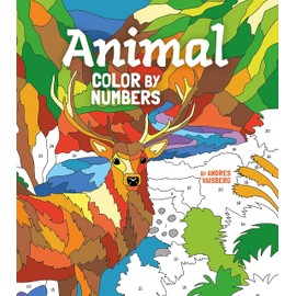 Animal Color by Numbers: Includes 45 Artworks To Colour