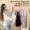 2 Pack Tank Top Hanger, 40 Hooks Large Capacity Bra