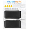 Sejaede F150 Front Bumper Guard Pad Cover Compatible with Ford