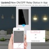 Interruptor inteligente MoesGo 2ª generación WiFi RF433 Smart Touch Wall