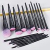 Bueart Design Juego de Brochas de Maquillaje Pro Deluxe, Rosa