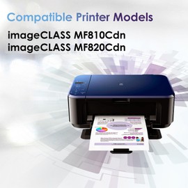 CULater 034 Remanufactured Drum Cartridge Replacement for 9458B001 Black Imaging Unit for imageCLASS MF810Cdn MF820Cdn Printers (Black, 1 Pack)