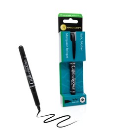 MANUSCRIPT Callicreative Italic Crafter Markers (Medium Tip, Black)