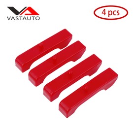 Rubber Radiator Insulator Pads, Radiator Support Bushings Fits for 73-87 Chevy C10 Caprice C20 K10 K30 C30 GMC K1500 Replace# Prothane 7-1711 Small Block Engined Radiator Isolators