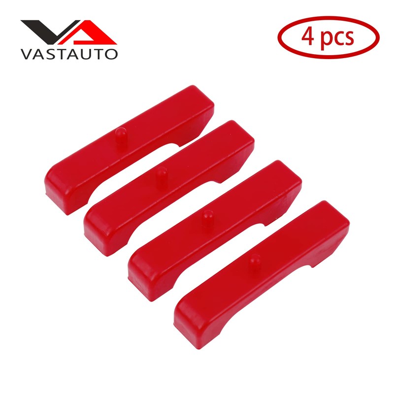 Rubber Radiator Insulator Pads, Radiator Support Bushings Fits for 73-87