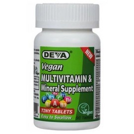 Vegan Tiny Tab Multivitamin & Mineral 90 Tabs By Deva Vegan Vitamins