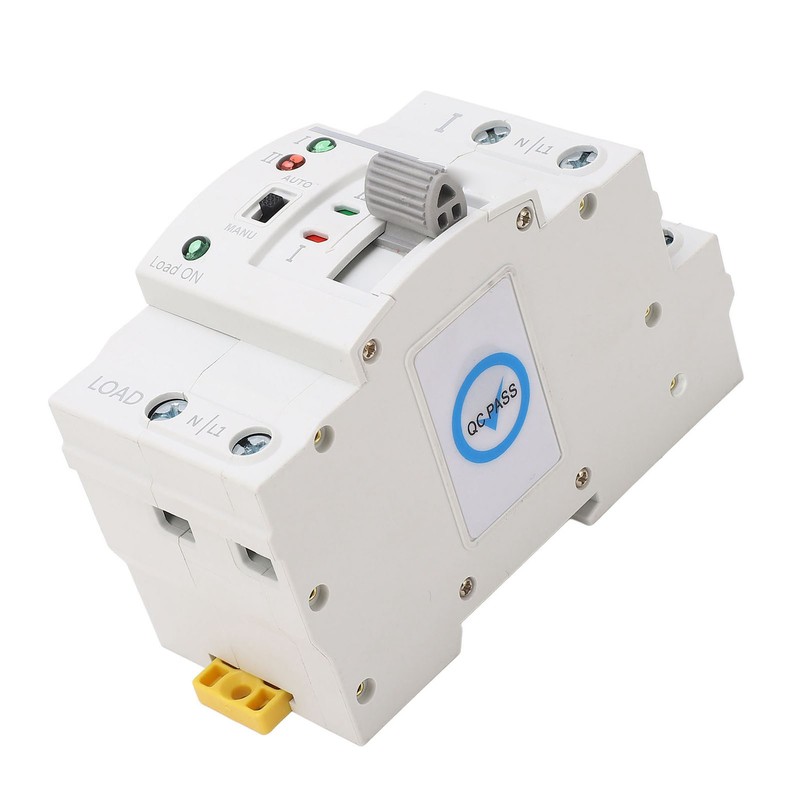 Dual Power Automatic Transfer Switch 2P 10A Millisecond Switching Generator