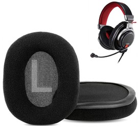 DowiTech Soft Earpads Cushion Replacement Compatible with Audio-Technica ATH-PDG1 PG1 ATH-PDG1a Gaming Headsets Ear pads with Comfortable Fabric and Memory Foam